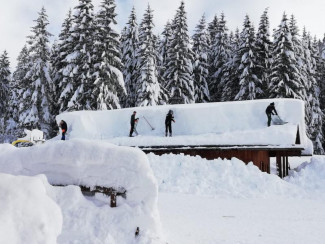 Wiedhölzlkaser im Winter