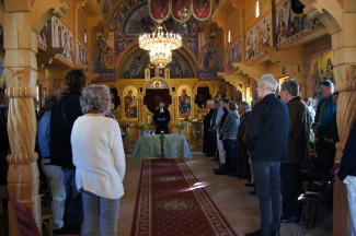 Eröffnungsandacht in der rum. orthodoxen Kirche Traunreut